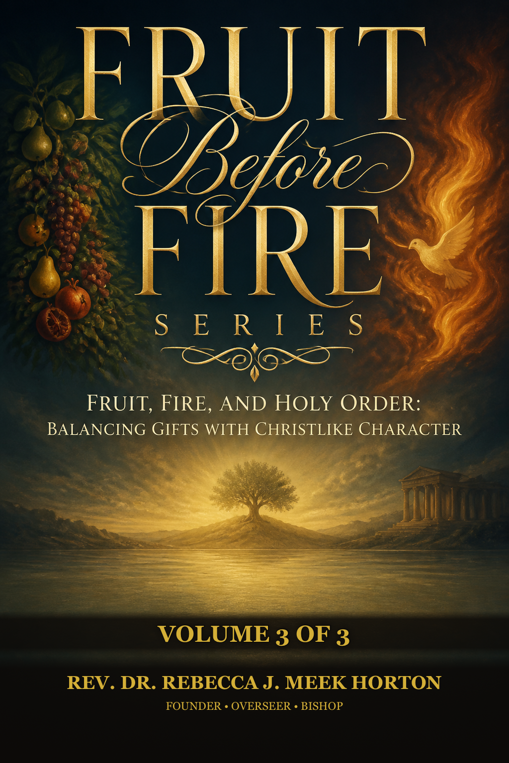 Cover of Fruit, Fire, and Holy Order: Balancing Gifts with Christlike Character — Its Companion Devotional/Journal