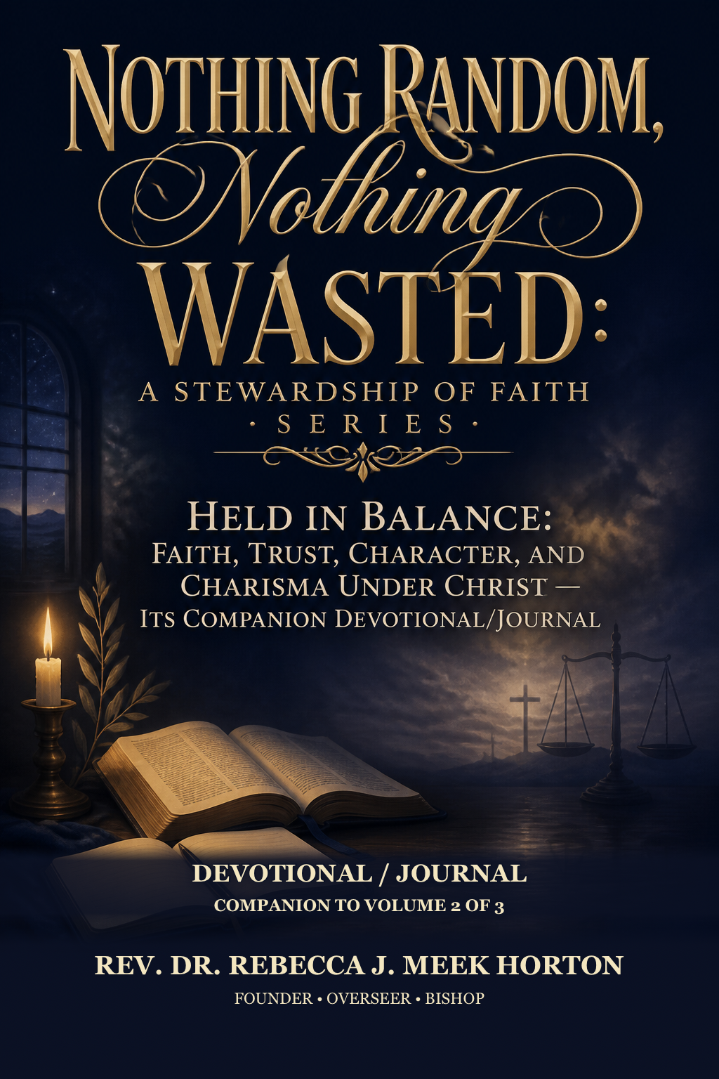 Cover of Held in Balance: Faith, Trust, Character, and Charisma Under Christ — Its Companion Devotional/Journal
