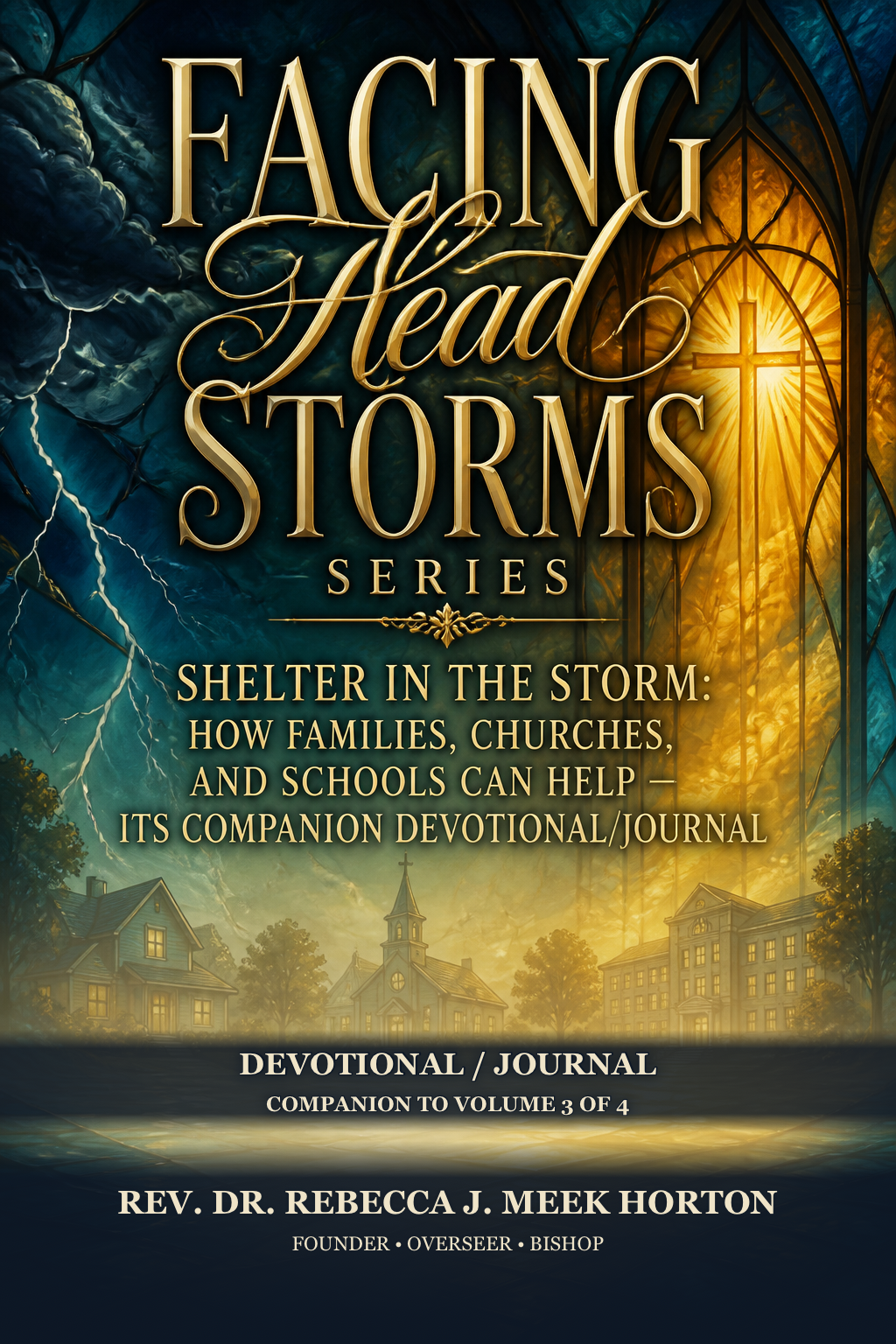 Cover of Shelter in the Storm: How Families, Churches, and Schools Can Help — Its Companion Devotional/Journal